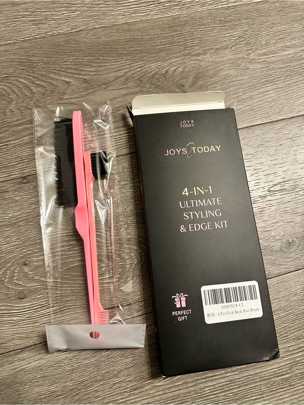 3 for $20 ✨ Pink Ultimate Styling & Edge Kit Brushes / Comb